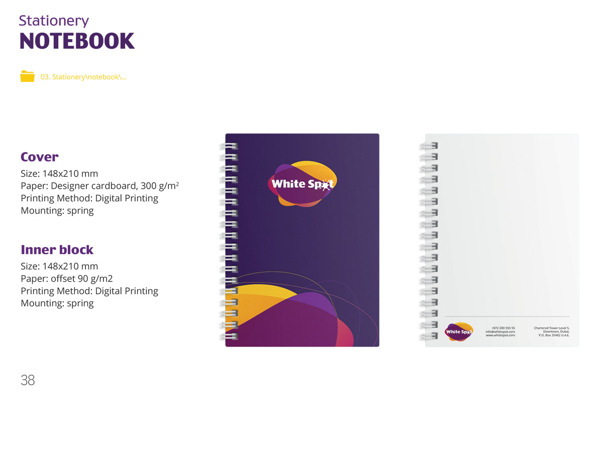 Brandbook design Dubai