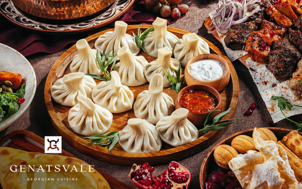 Website for Genatsvale Restaurant in Dubai - Tessella Studio, Corporate Websites